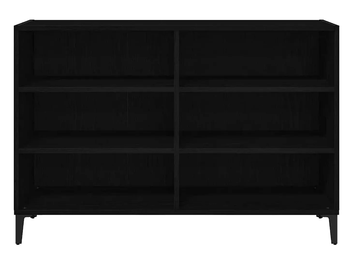 Vitrina Negro 103.5 x 35 x 70 cm Madera contrachapada