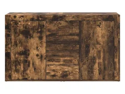Vitrina Roble ahumado 120 x 36 x 69 cm Madera contrachapada