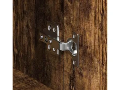 Vitrina Roble ahumado 120 x 36 x 69 cm Madera contrachapada
