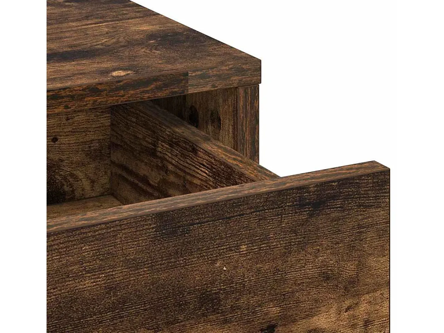 Vitrina Roble ahumado 40 x 40.5 x 75 cm Madera contrachapada