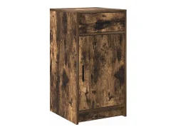 Vitrina Roble ahumado 40 x 40.5 x 75 cm Madera contrachapada