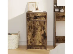 Vitrina Roble ahumado 40 x 40.5 x 75 cm Madera contrachapada