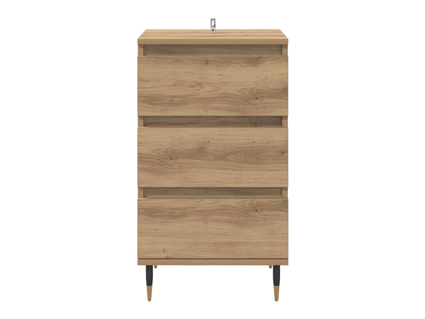 Vitrina Roble artisan 35 x 40 x 70 cm Madera contrachapada