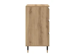 Vitrina Roble artisan 35 x 40 x 70 cm Madera contrachapada