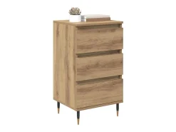 Vitrina Roble artisan 35 x 40 x 70 cm Madera contrachapada