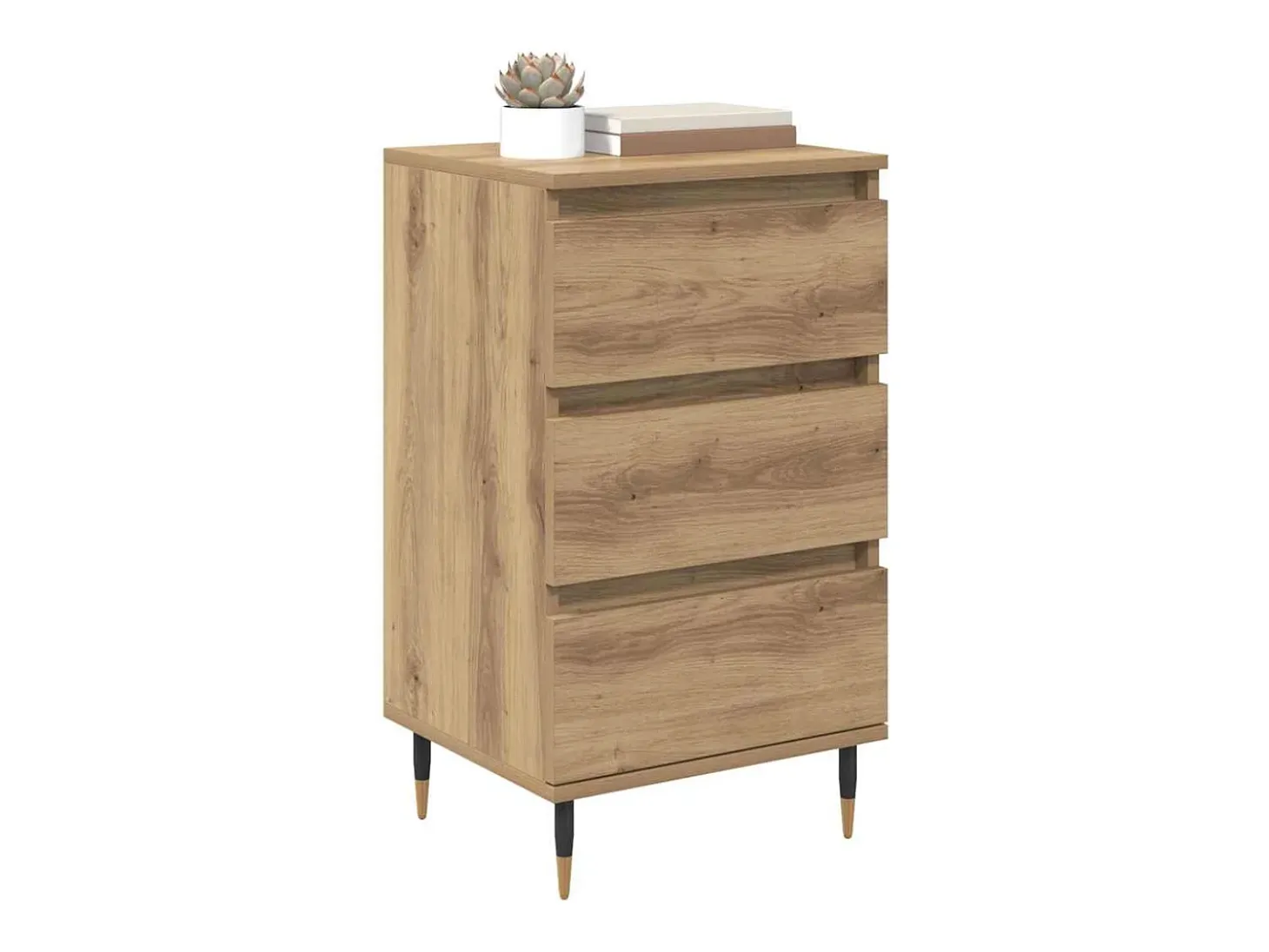 Vitrina Roble artisan 35 x 40 x 70 cm Madera contrachapada