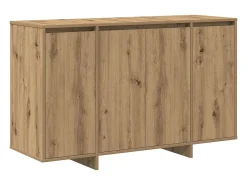 Vitrina Roble artisan 120 x 41 x 75 cm Madera contrachapada