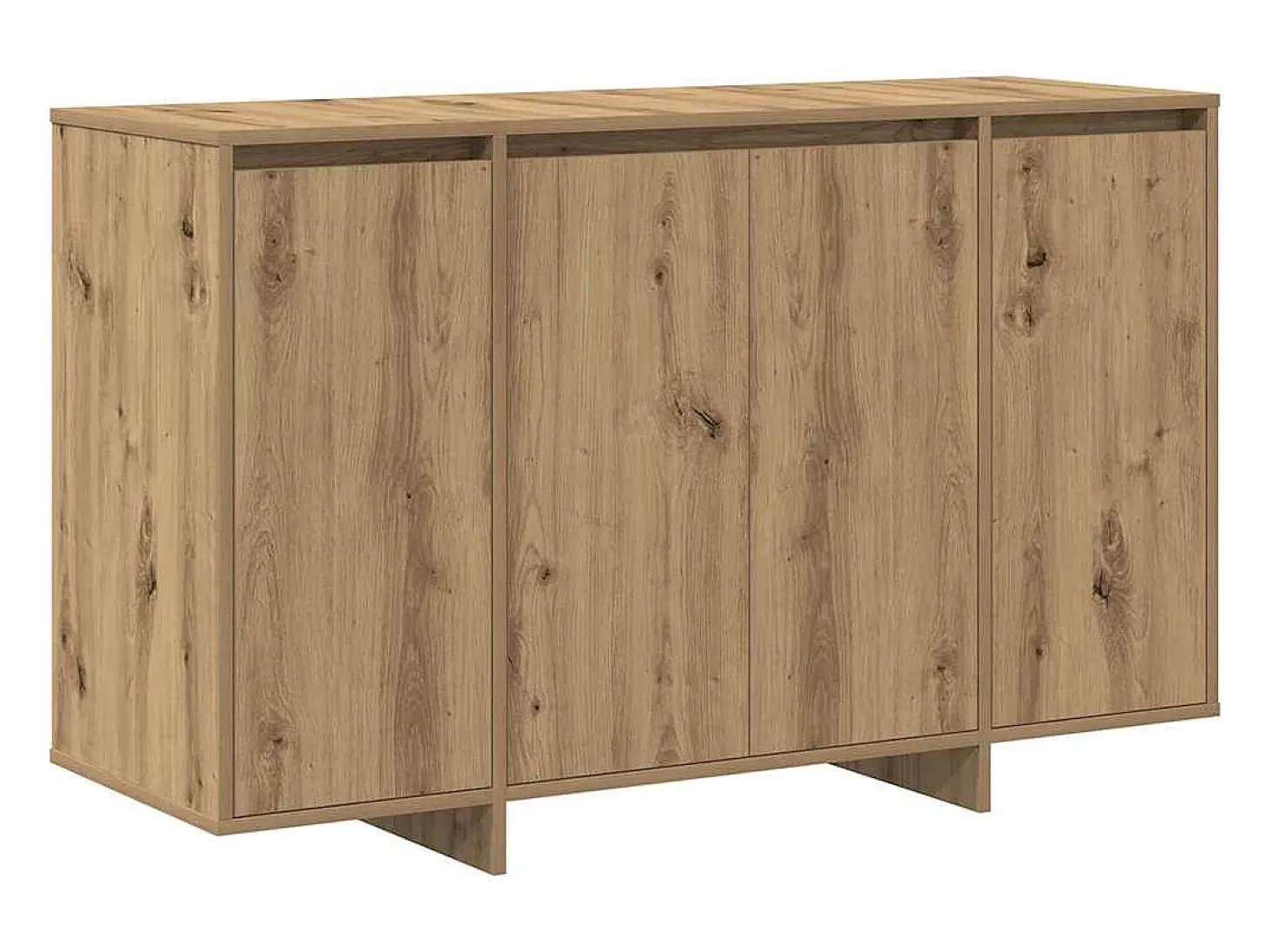Vitrina Roble artisan 120 x 41 x 75 cm Madera contrachapada