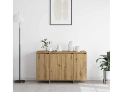 Vitrina Roble artisan 120 x 41 x 75 cm Madera contrachapada