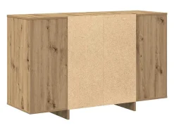Vitrina Roble artisan 120 x 41 x 75 cm Madera contrachapada