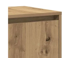 Vitrina Roble artisan 120 x 41 x 75 cm Madera contrachapada