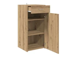 Vitrina Roble artisan 42.5 x 40 x 93 cm Madera contrachapada