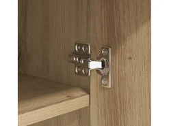 Vitrina Roble artisan 42.5 x 40 x 93 cm Madera contrachapada