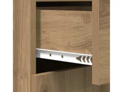 Vitrina Roble artisan 42.5 x 40 x 93 cm Madera contrachapada