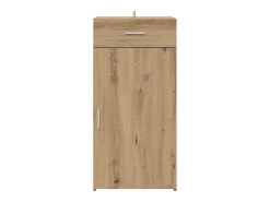 Vitrina Roble artisan 42.5 x 40 x 93 cm Madera contrachapada