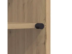 Vitrina Roble artisan 35 x 37 x 76 cm Madera contrachapada