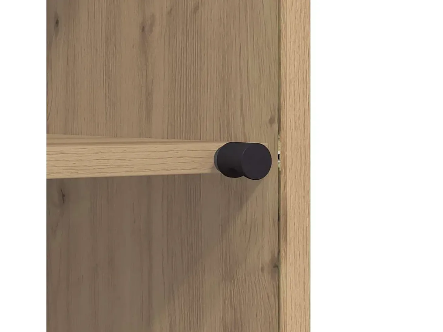 Vitrina Roble artisan 35 x 37 x 76 cm Madera contrachapada
