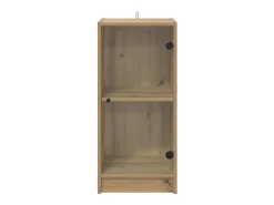 Vitrina Roble artisan 35 x 37 x 76 cm Madera contrachapada