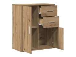 Vitrina Roble artisan 60 x 31 x 70 cm Madera contrachapada