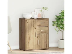 Vitrina Roble artisan 60 x 31 x 70 cm Madera contrachapada