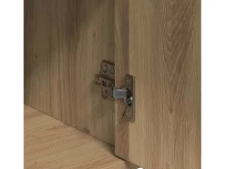 Vitrina Roble artisan 60 x 31 x 70 cm Madera contrachapada