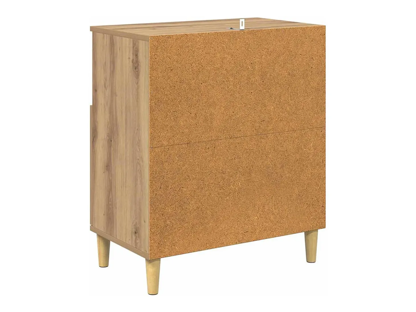 Vitrina Roble artisan 35 x 60 x 70 cm Madera contrachapada