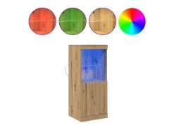 Vitrina Roble artisan 41 x 37 x 100 cm Madera contrachapada