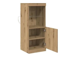 Vitrina Roble artisan 41 x 37 x 100 cm Madera contrachapada