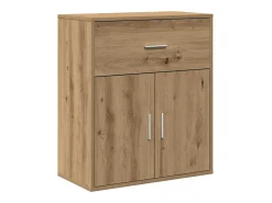 Vitrina Roble artisan 60 x 31 x 70 cm Madera contrachapada