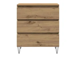 Vitrina Roble artisan 60 x 35 x 70 cm Madera contrachapada