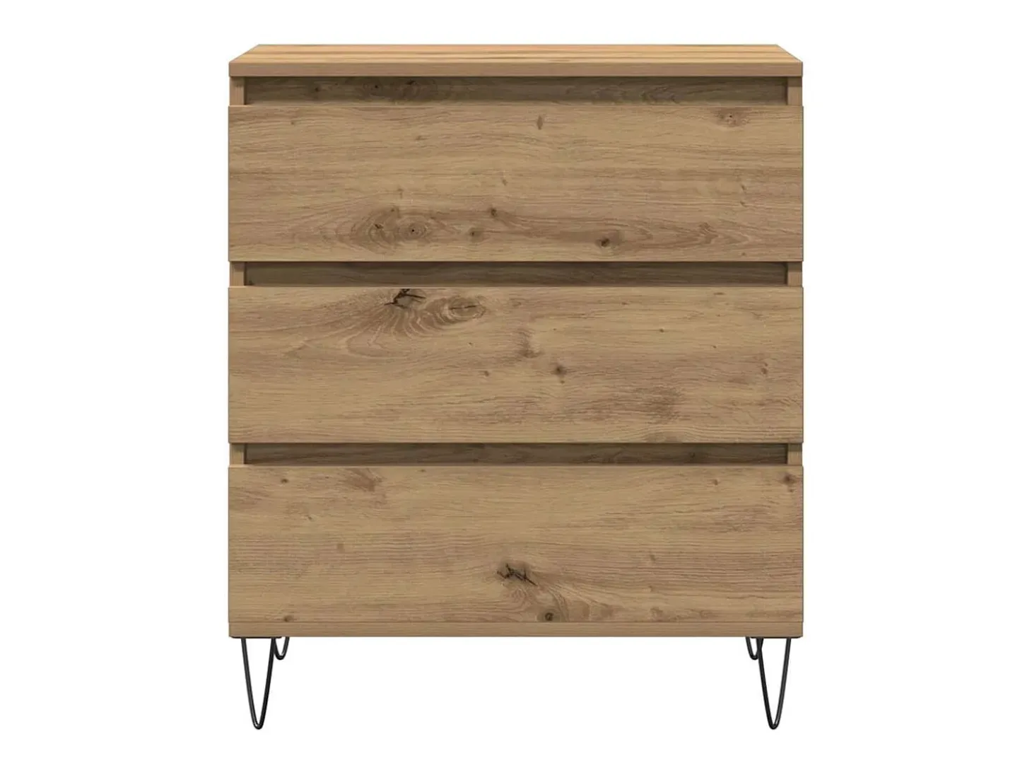 Vitrina Roble artisan 60 x 35 x 70 cm Madera contrachapada