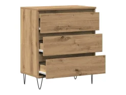 Vitrina Roble artisan 60 x 35 x 70 cm Madera contrachapada