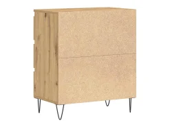 Vitrina Roble artisan 60 x 35 x 70 cm Madera contrachapada
