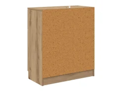 Vitrina Roble artisan 60 x 30 x 70 cm Madera contrachapada