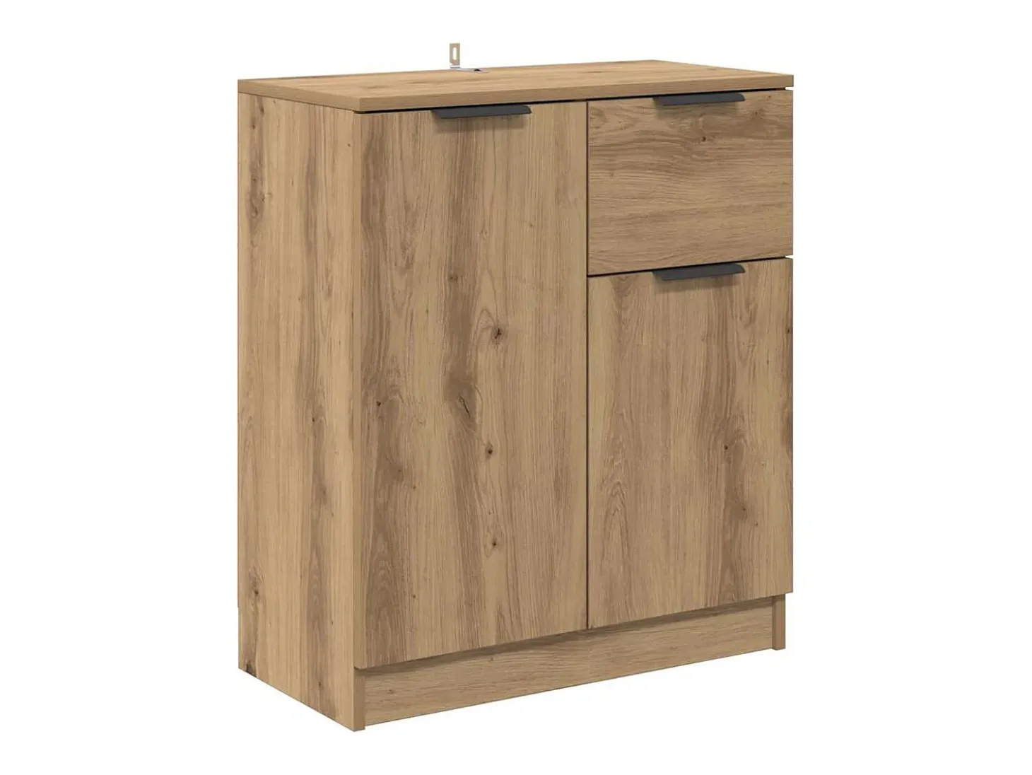 Vitrina Roble artisan 60 x 30 x 70 cm Madera contrachapada