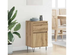 Vitrina Roble artisan 35 x 40 x 70 cm Madera contrachapada
