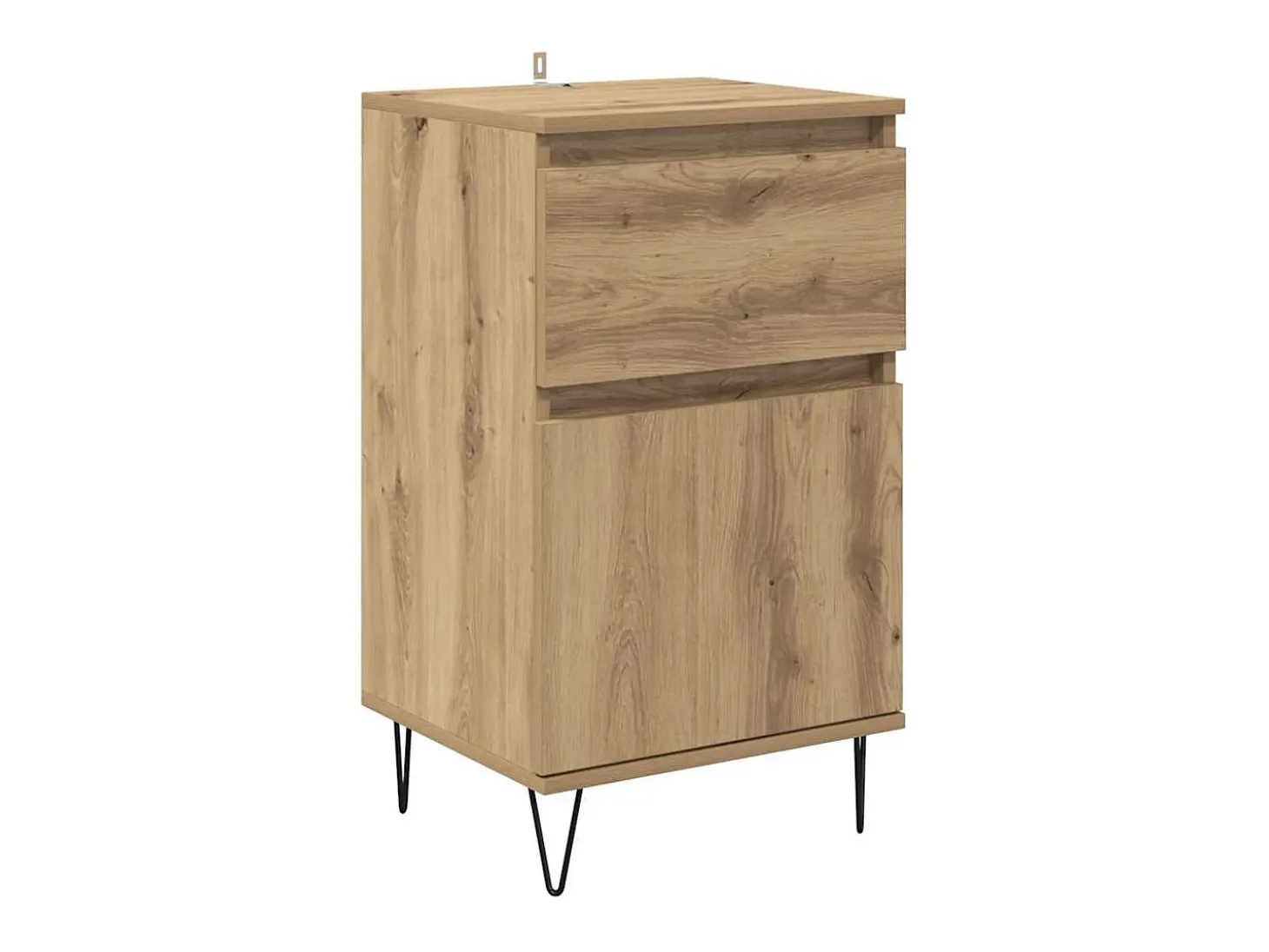 Vitrina Roble artisan 35 x 40 x 70 cm Madera contrachapada