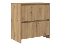 Vitrina Roble artisan 70 x 41 x 75 cm Madera contrachapada