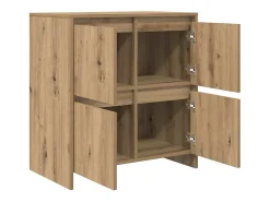 Vitrina Roble artisan 70 x 41 x 75 cm Madera contrachapada