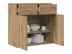 Vitrina Roble artisan 79 x 38 x 80 cm Madera contrachapada