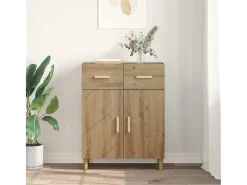 Vitrina Roble artisan 34 x 69.5 x 89 cm Madera contrachapada