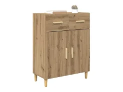 Vitrina Roble artisan 34 x 69.5 x 89 cm Madera contrachapada