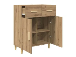Vitrina Roble artisan 34 x 69.5 x 89 cm Madera contrachapada