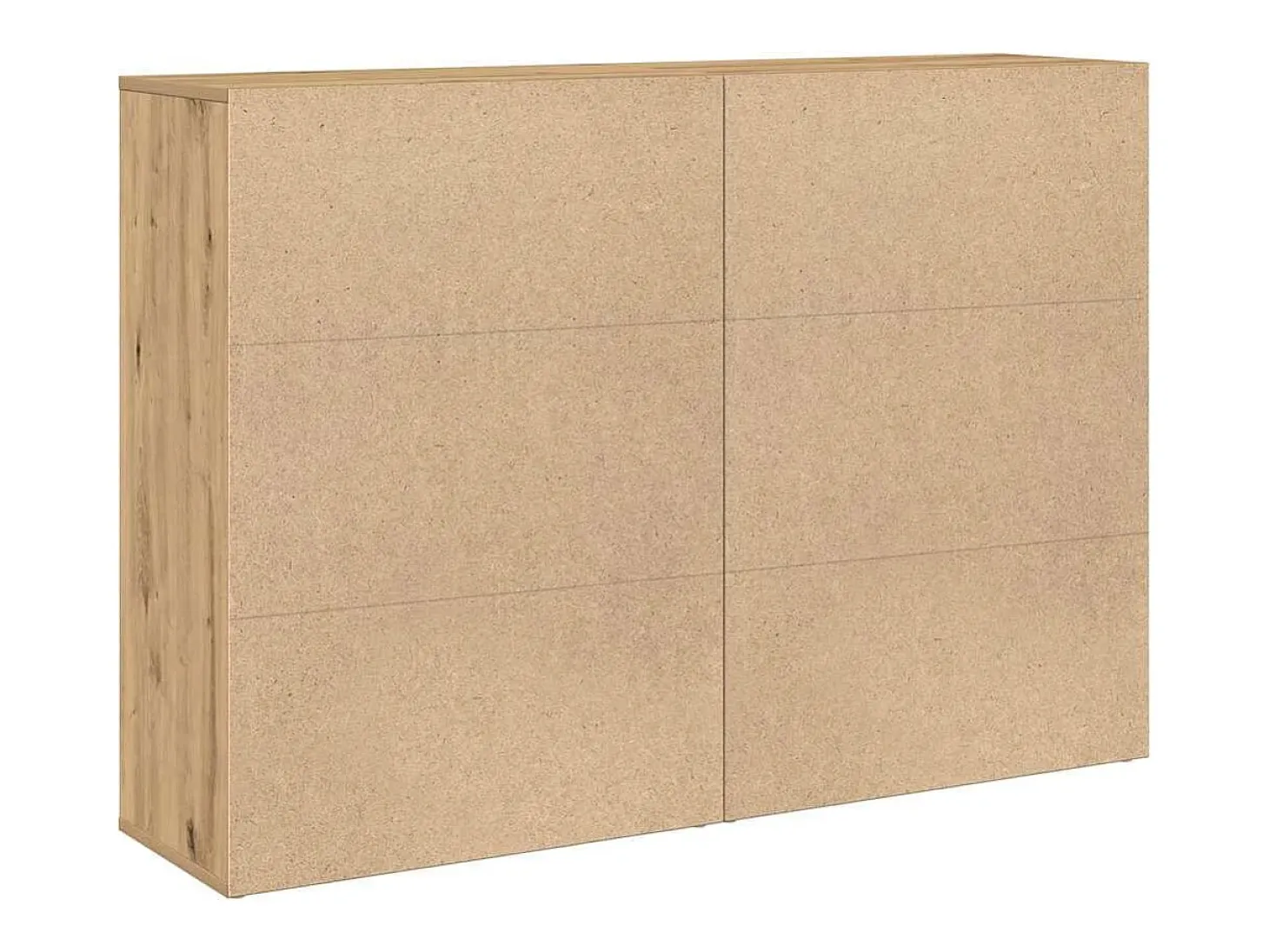 Vitrina Roble artisan 60 x 31 x 84 cm Madera contrachapada