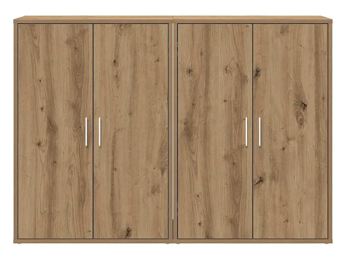 Vitrina Roble artisan 60 x 31 x 84 cm Madera contrachapada