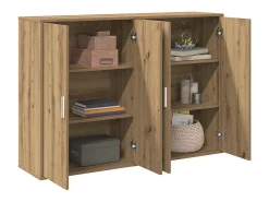 Vitrina Roble artisan 60 x 31 x 84 cm Madera contrachapada