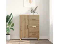 Vitrina Roble artisan 34 x 69.5 x 90 cm Madera contrachapada