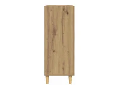 Vitrina Roble artisan 34 x 69.5 x 90 cm Madera contrachapada