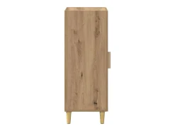 Vitrina Roble artisan 34.5 x 34 x 90 cm Madera contrachapada