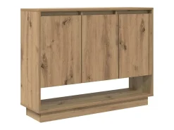 Vitrina Roble artisan 97 x 29 x 75 cm Madera contrachapada